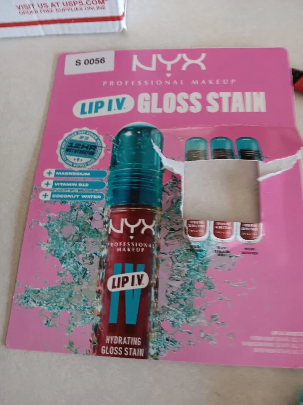 NYX Lip I.V. Hydrating Gloss Serum Hydra Honey Color 5ml.